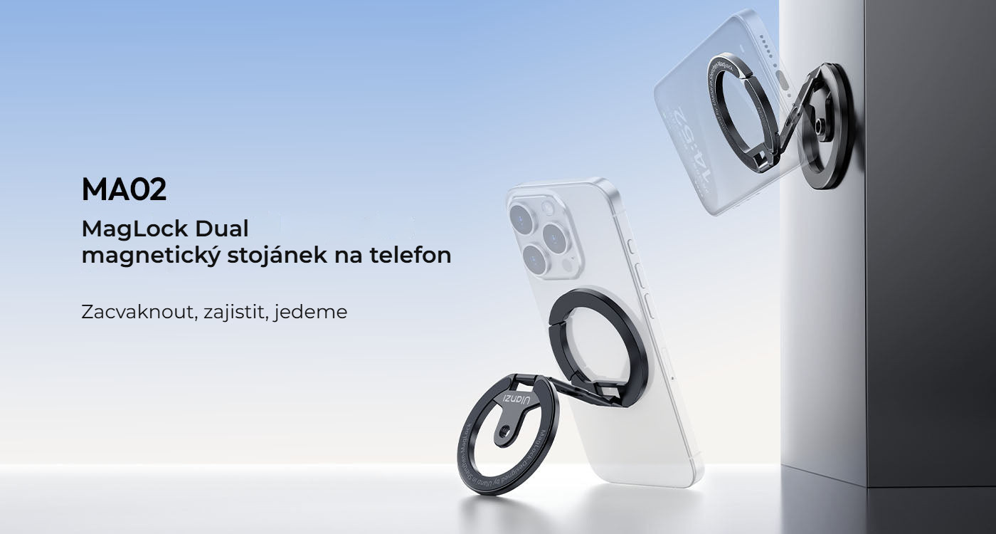 Ulanzi MA02 MagLock Dual magnetický stojánek na telefon