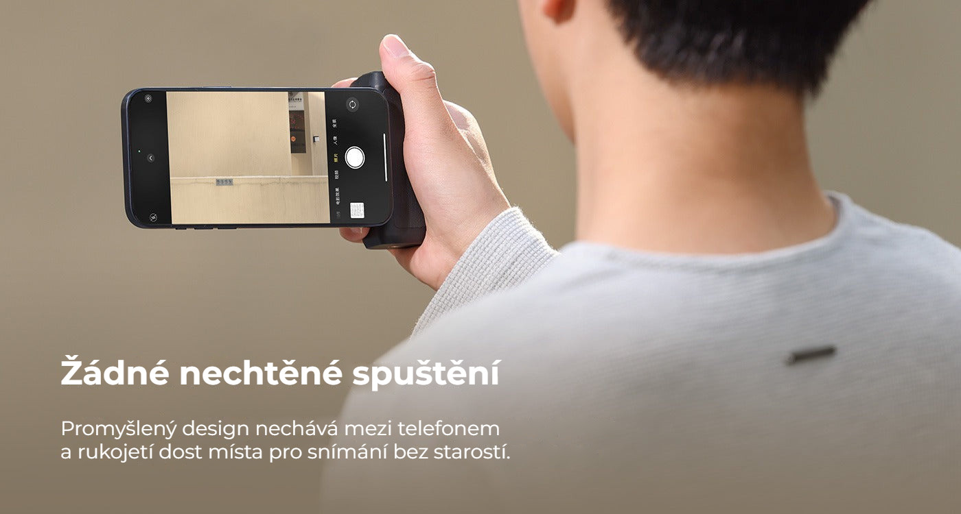 Ulanzi MA35 MagSafe rukojeť pro telefon – Bez nechtěného spuštění
