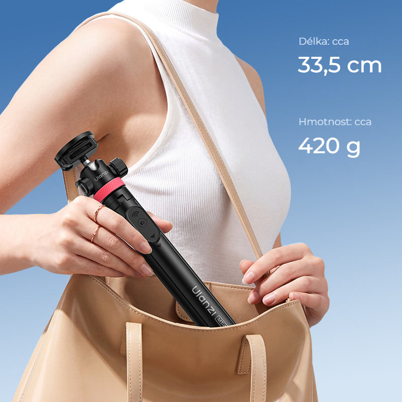 Ulanzi MT-44 M černá – Složené 33,5 cm