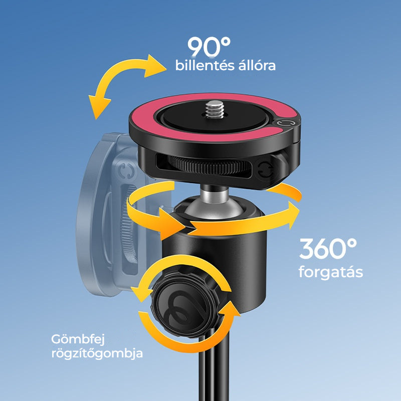 Ulanzi MT-44 M magnetická selfie tyč a stativ 149 cm, bílá
