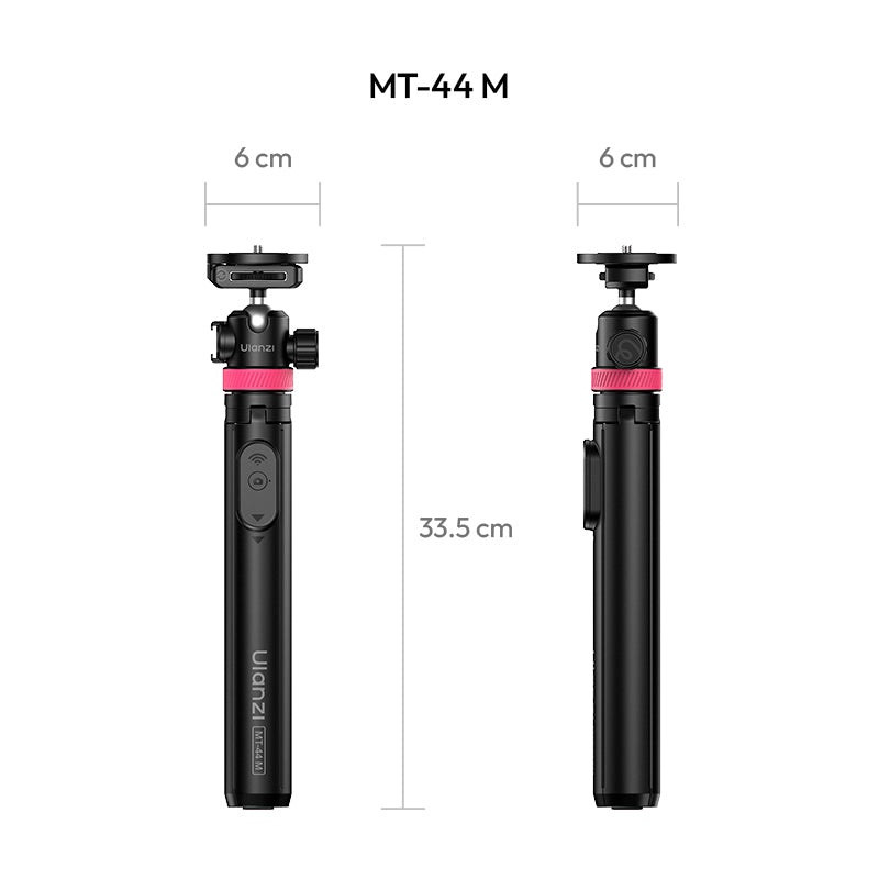 Ulanzi MT-44 M magnetická selfie tyč a stativ 149 cm, bílá