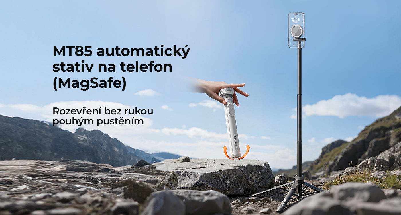 Ulanzi MT85 automatický stativ, bílý