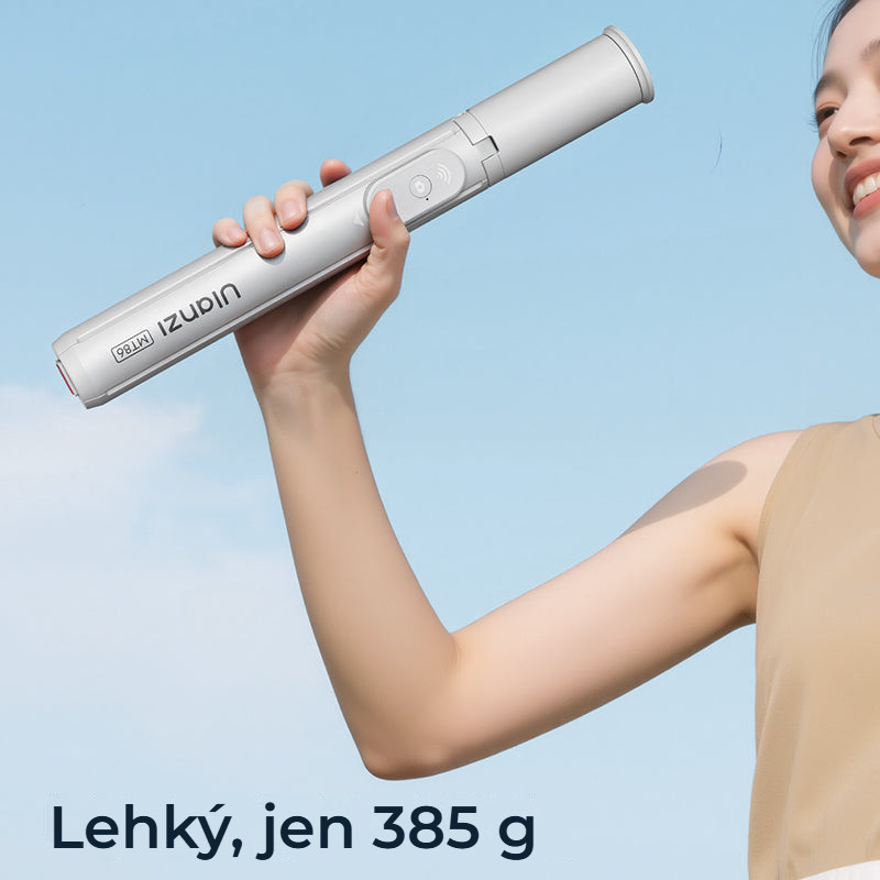 Ulanzi MT86 automatický stativ, bílý – Lehký, jen 385 g