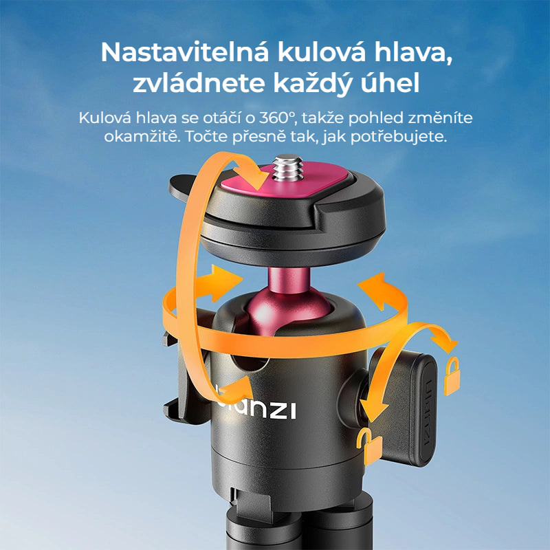 Ulanzi MT91 Cka ohebný stativ s rychloupínáním