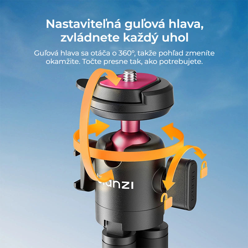 Ulanzi MT91 Cka ohybný statív s rýchloupínaním