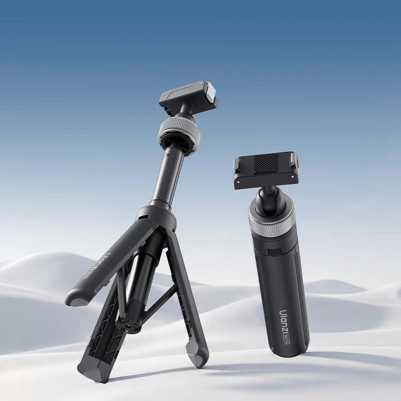 Ulanzi MT95 Telescopic Mini Tripod and Selfie Stick for DJI Action 6, Black