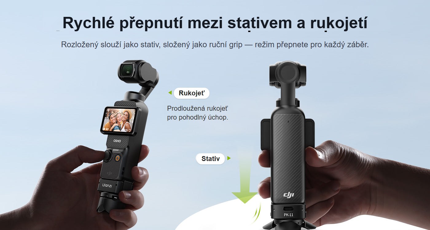 Ulanzi Pocket 3 Mini Tripod Kit