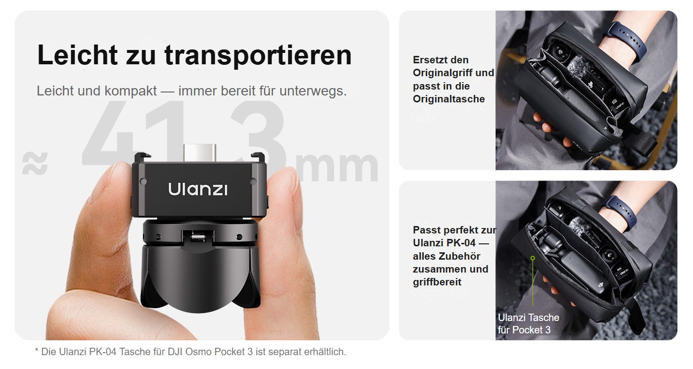 Ulanzi Pocket 3 Mini Tripod Kit