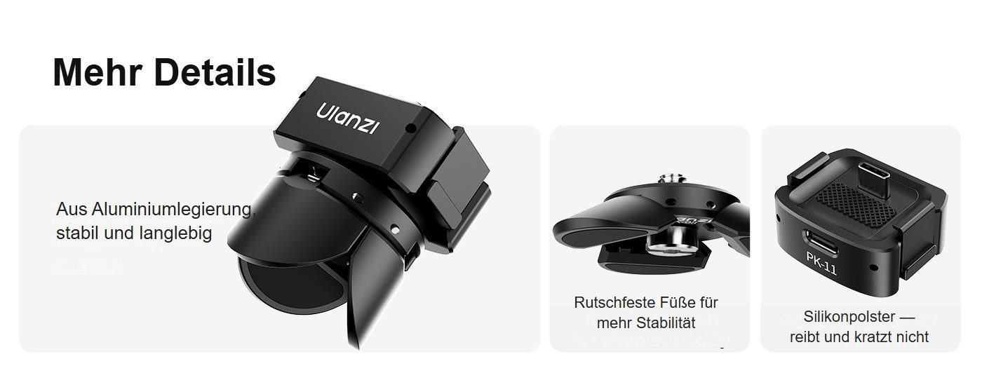 Ulanzi Pocket 3 Mini Tripod Kit