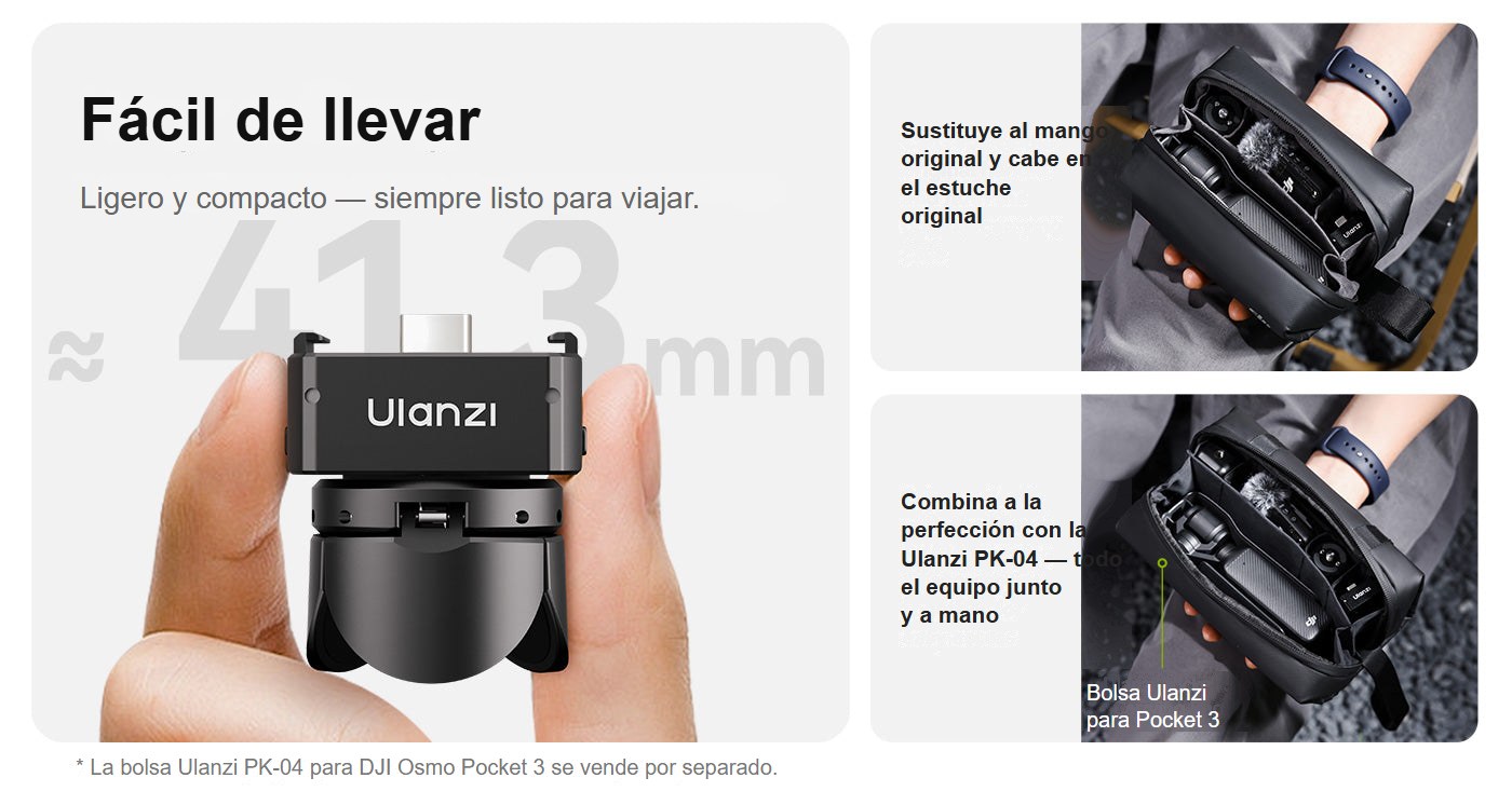 Ulanzi Pocket 3 Mini Tripod Kit