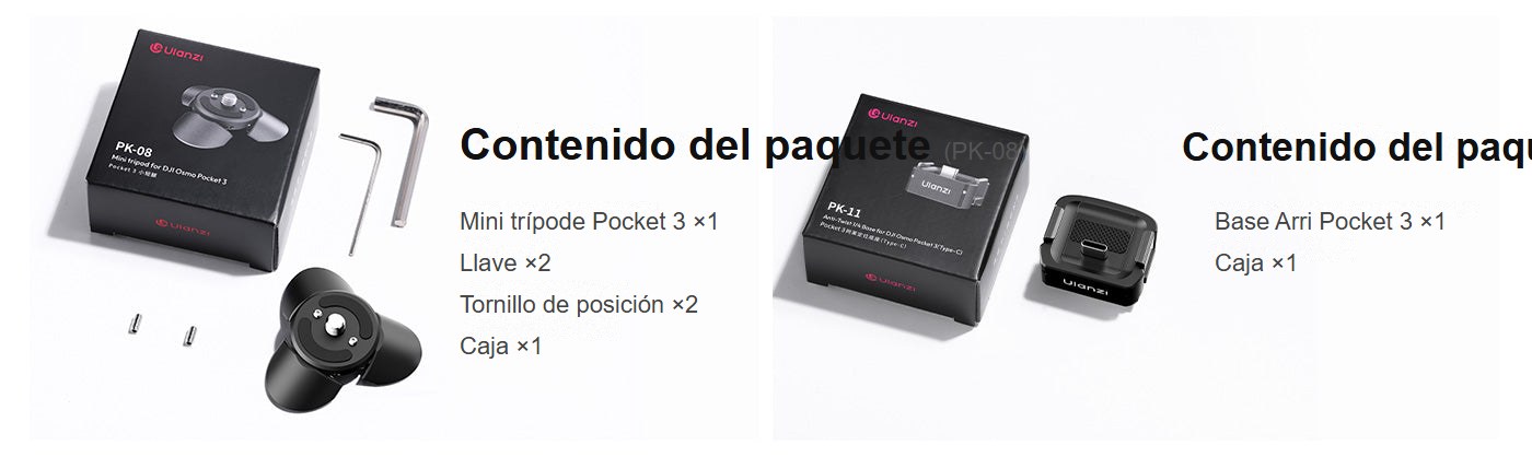 Ulanzi Pocket 3 Mini Tripod Kit
