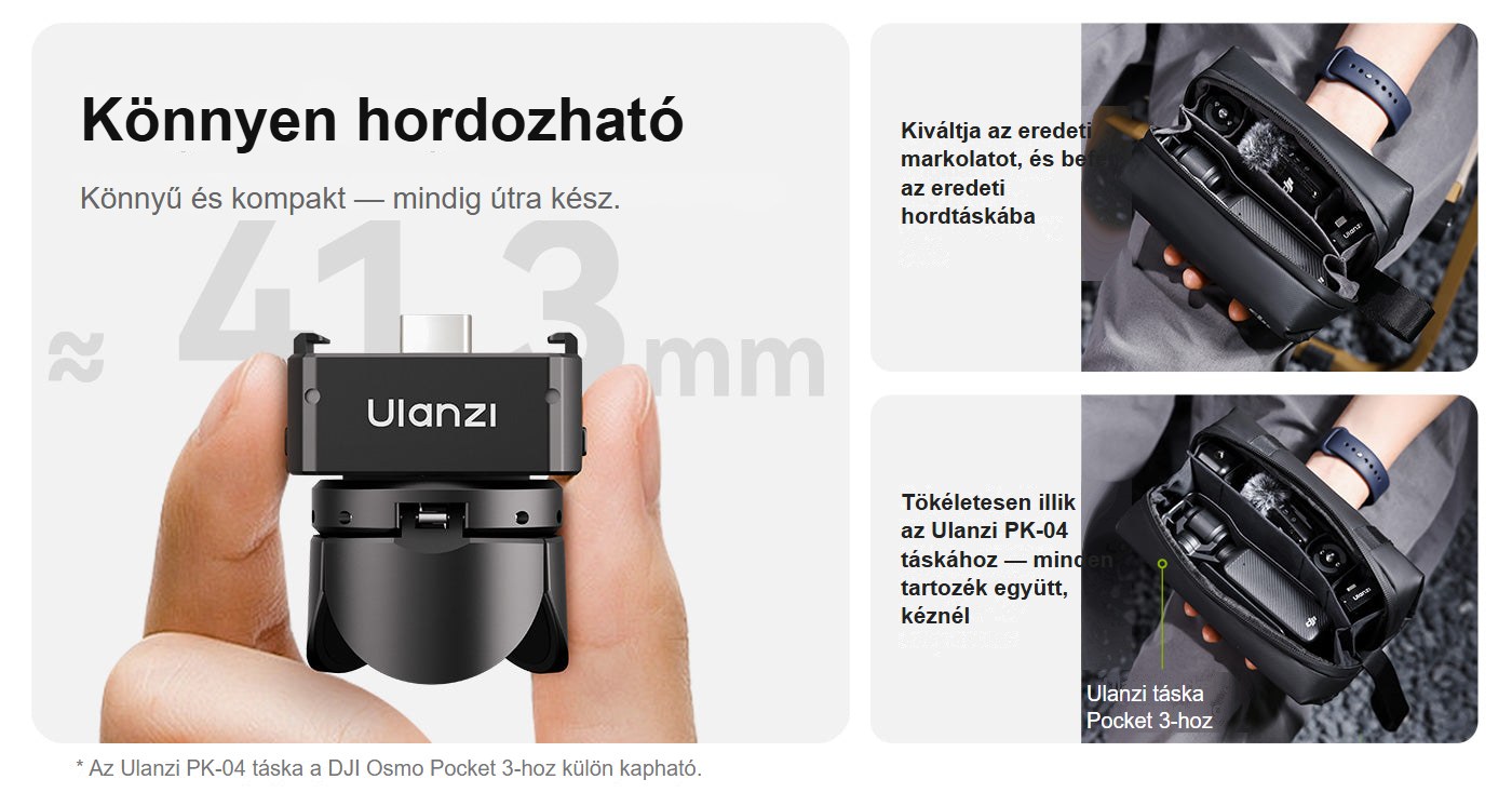 Ulanzi Pocket 3 Mini Tripod Kit