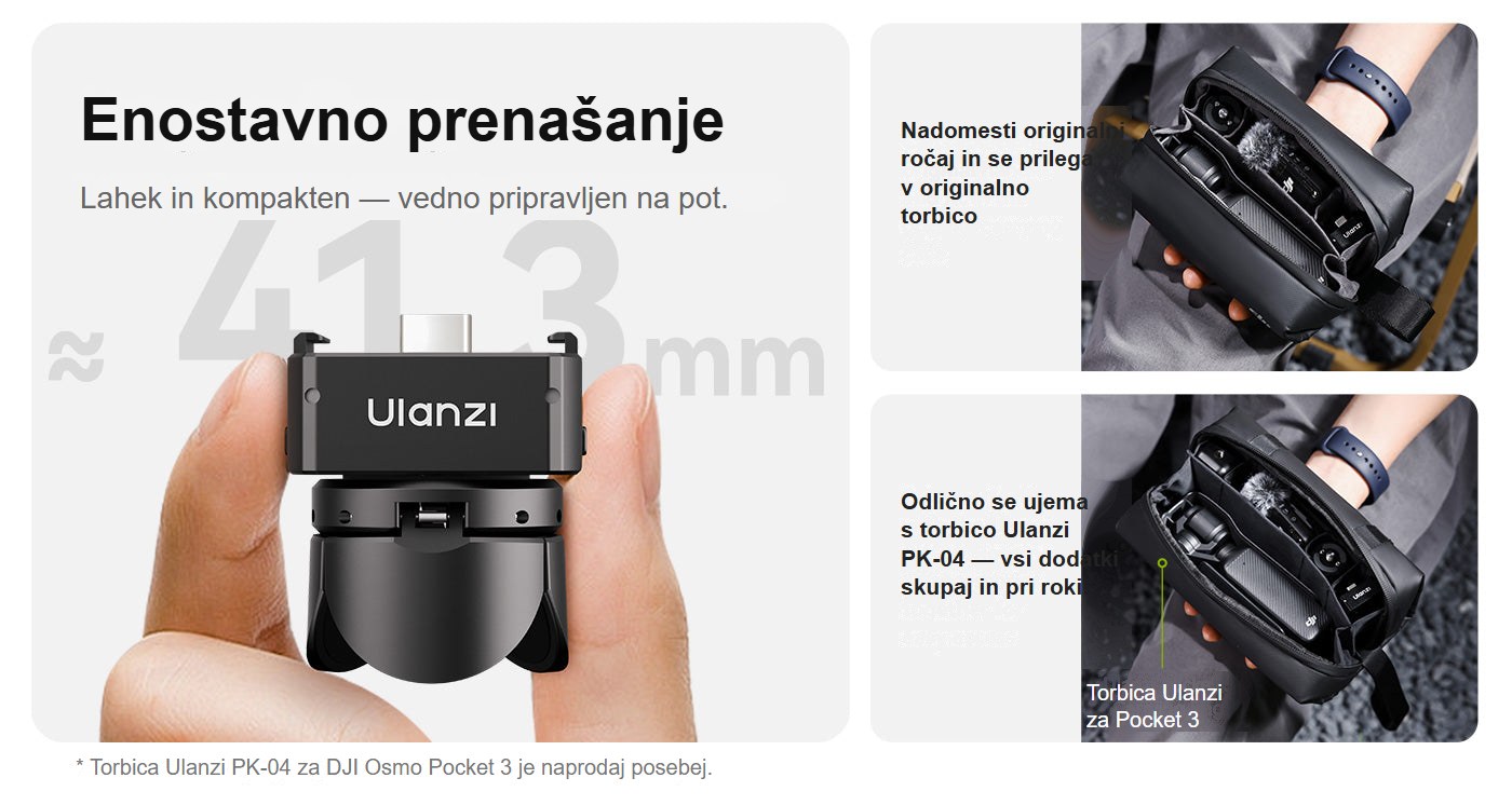 Ulanzi Pocket 3 Mini Tripod Kit