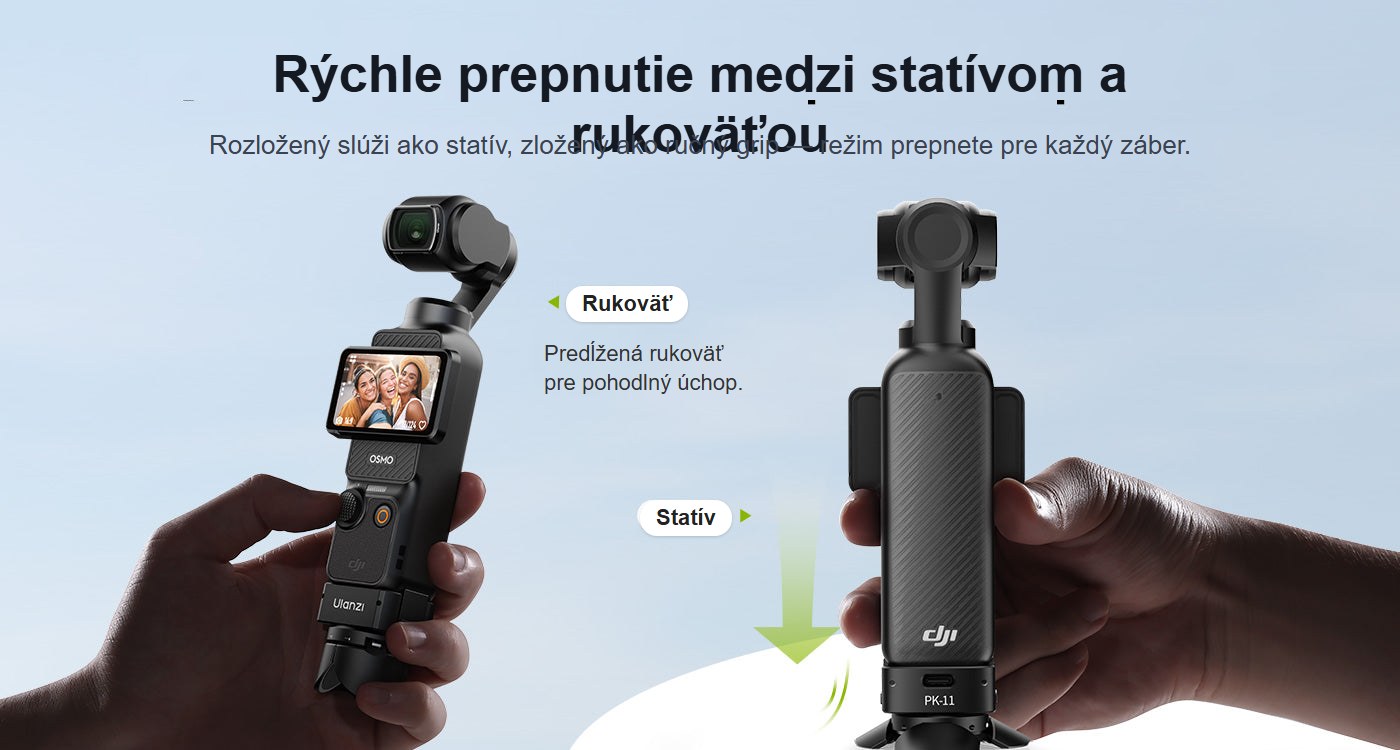 Ulanzi Pocket 3 Mini Tripod Kit