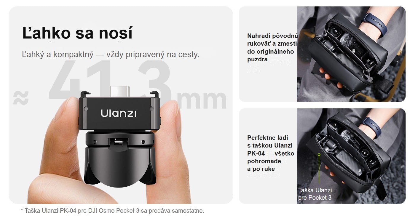 Ulanzi Pocket 3 Mini Tripod Kit