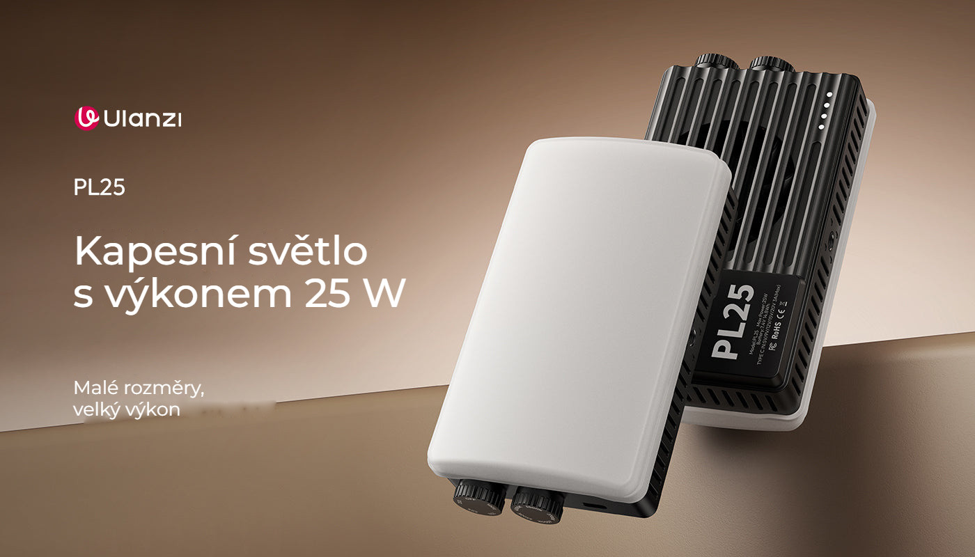 Ulanzi PL25 LED světlo