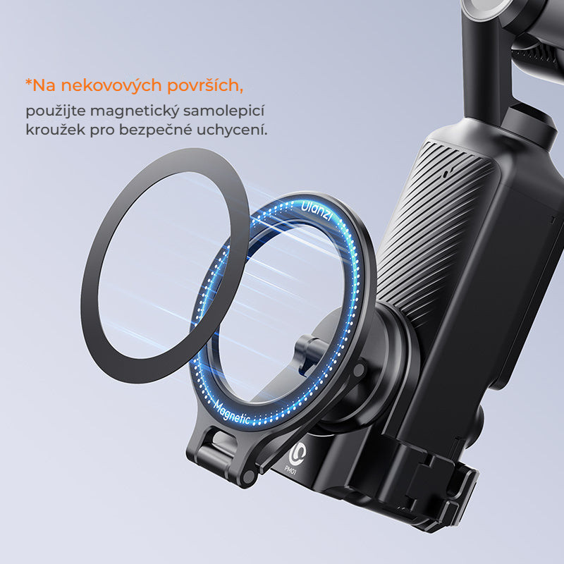 Ulanzi PM01 magnetický adaptér pro Pocket 3 – Magnetický kroužek pro nekovové povrchy