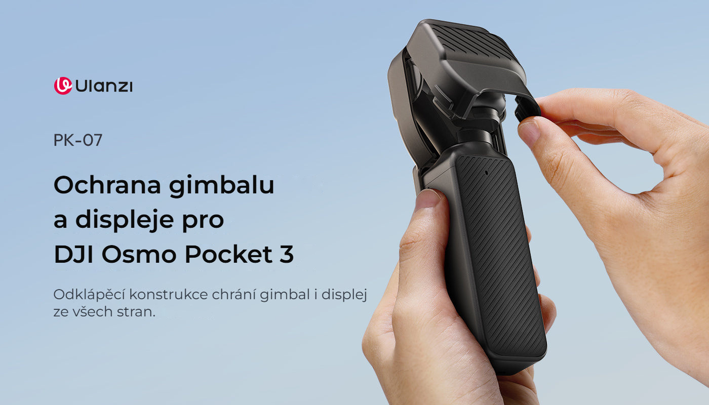 Ulanzi PK-07 ochrana gimbalu a displeje pro DJI Osmo Pocket 3