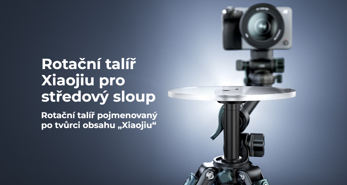 Ulanzi QT05 Xiaojiu rotační podložka pro středový sloup