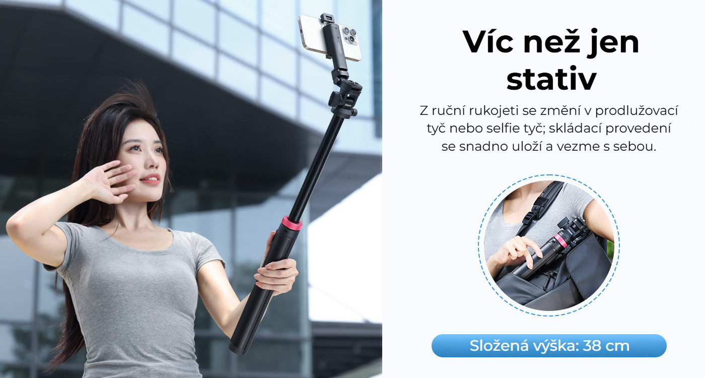 Ulanzi MT-78 stativ s rychloupínací botkou – Víc než jen stativ