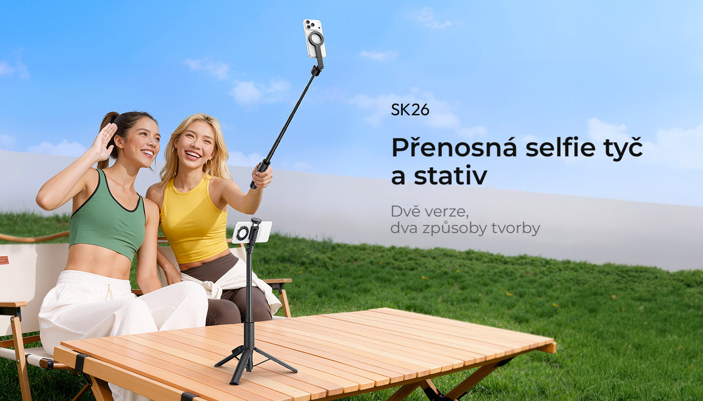 Ulanzi SK26 Portable Selfie Stick Tripod