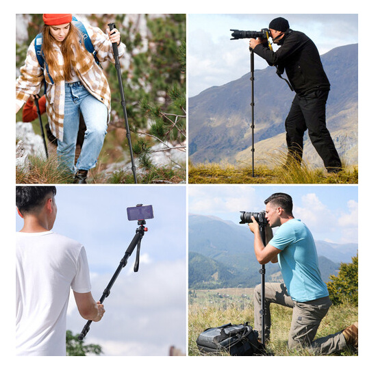 Ulanzi TB12 hliníkový monopod – Pro fotoaparáty, akční kamery i telefony