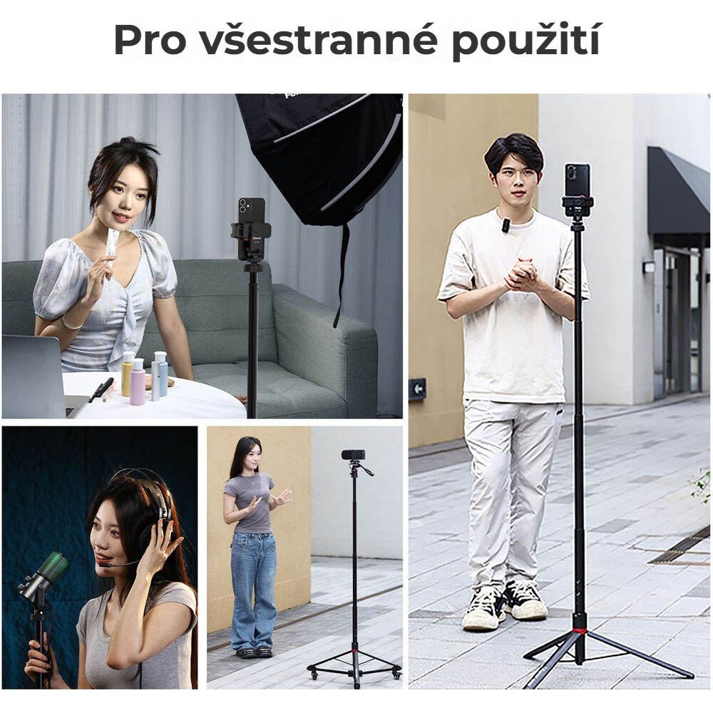 Ulanzi AT-01 Offset Vlog Tripod – Pro vlogy, streamy i natáčení venku