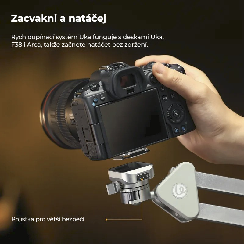 Ulanzi TH04 Overhead Camera Mount – Rychloupínací systém Uka