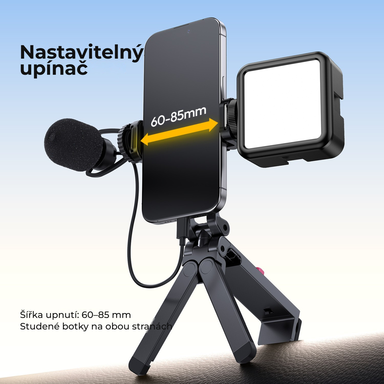 Ulanzi MA89 MagLock držák telefonu – Svorka pro telefony 60–85 mm