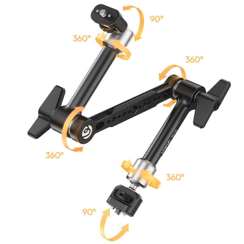 Ulanzi TA10 3-Section Magic Articulating Arm – 360° kulová hlava a otočné klouby