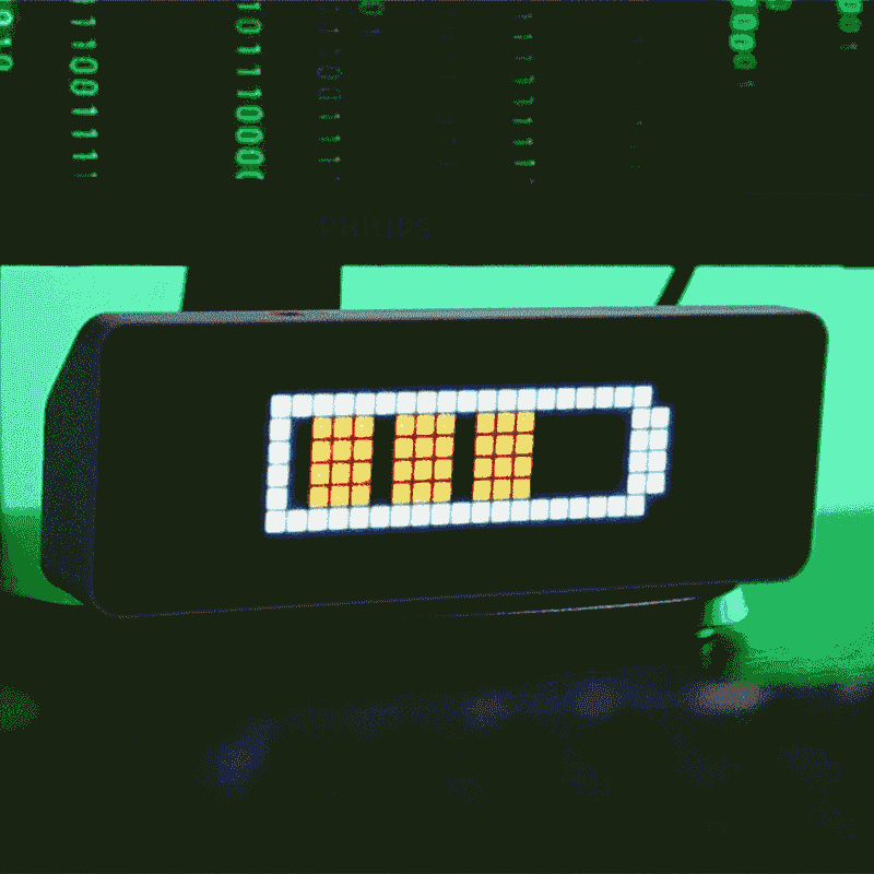 Ulanzi TC001 Smart Pixel Clock animation