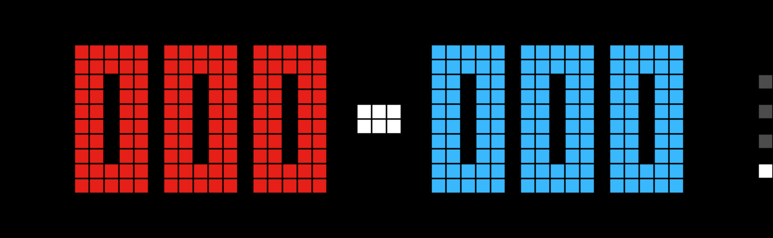 Ulanzi TC002 Pixbar Smart Pixel Clock II – Ukazatel skóre