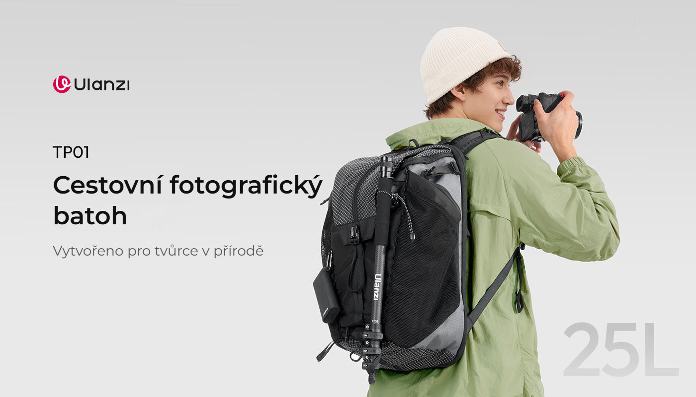 Ulanzi TP01 Travel Photography Backpack 25L