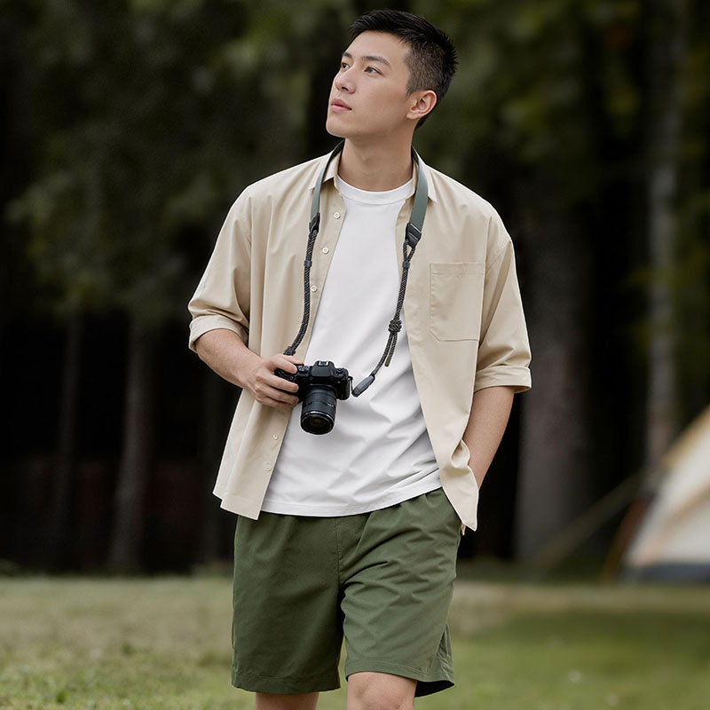 Ulanzi CSS2 U-Snap Camera Shoulder Strap Frost Green – Na výlet i do města