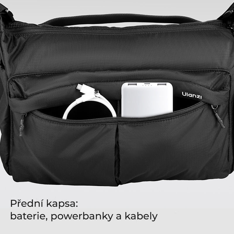 Ulanzi U023 Urban Daily Shoulder Bag – Kapsy na všechno, co potřebujete