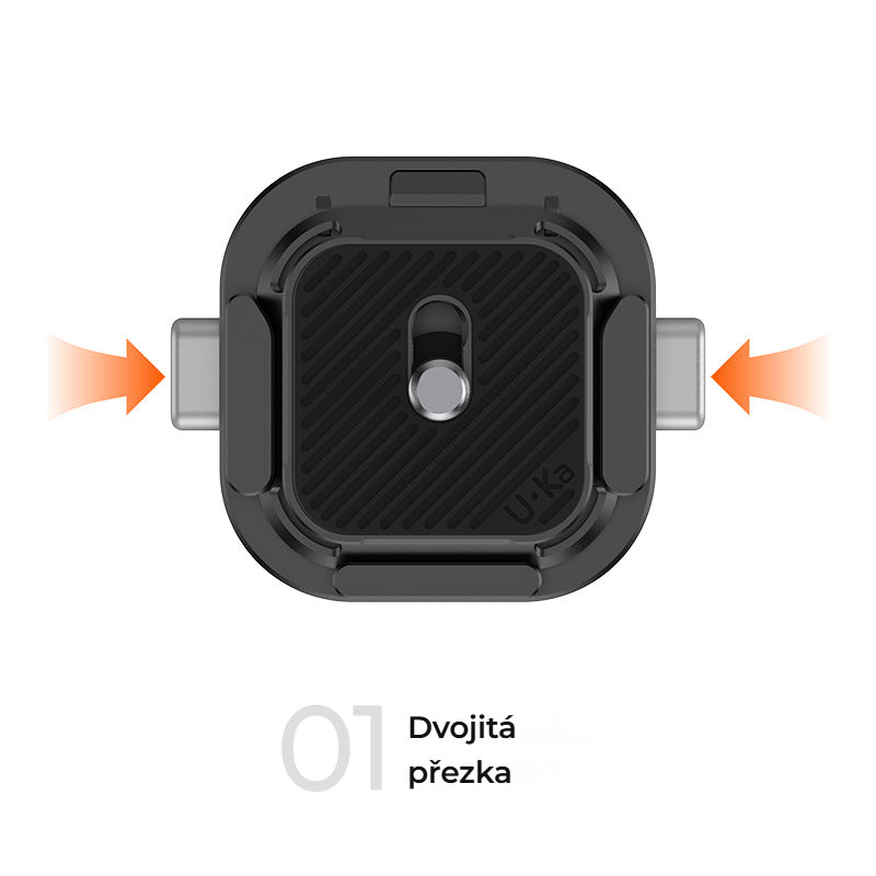 Ulanzi UKA06 Uka Quick-Release Shoulder Strap – Dvojitá přezka