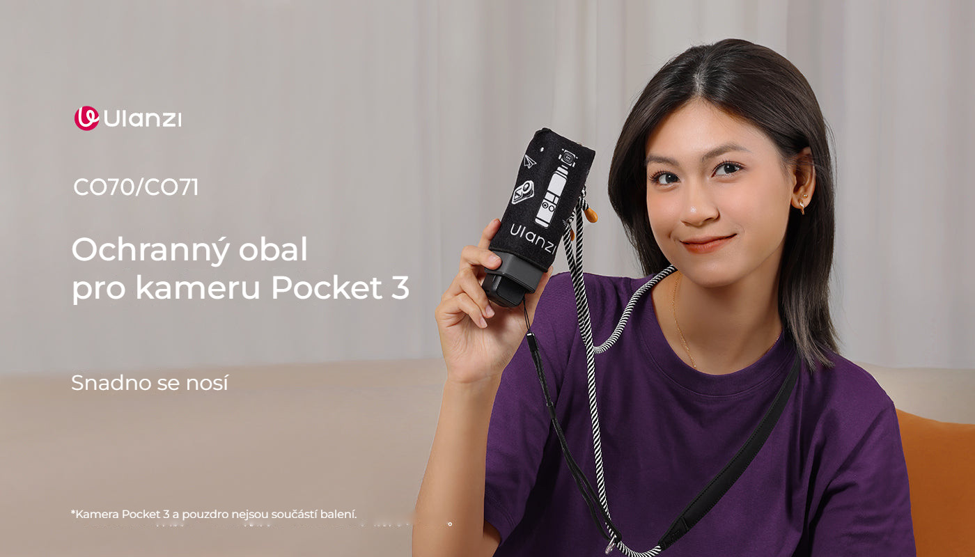 Ulanzi CO70 ochranný obal pro DJI Osmo Pocket 3 (černý)