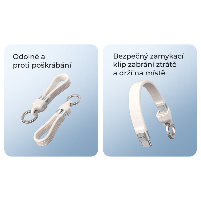 Ulanzi DC01 pouzdro na paměťové karty (modrá) – Odolné poutko s bezpečným klipem