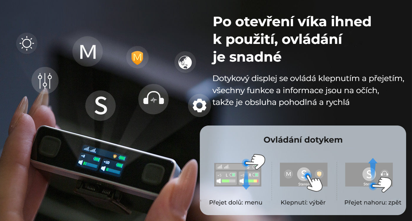 Ulanzi U-Mic AM18 – Okamžitě připravený k použití