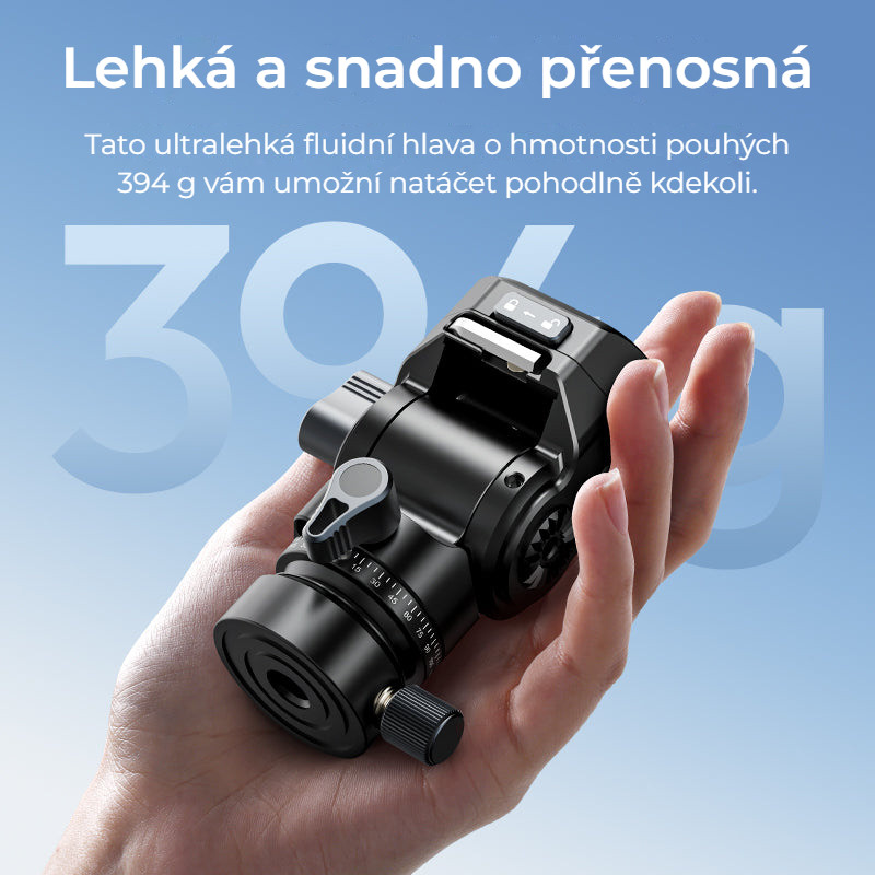 Ulanzi U190 II Uka videohlava – Váží jen 394 g