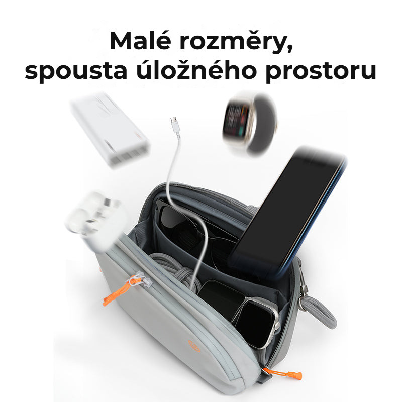 Ulanzi YY08 TechLite Sling Bag šedá – Malá, a přesto prostorná