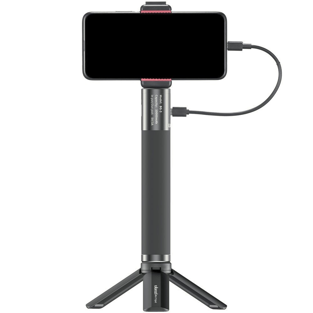 Ulanzi BG-3 power grip – Telefon s napájením při natáčení