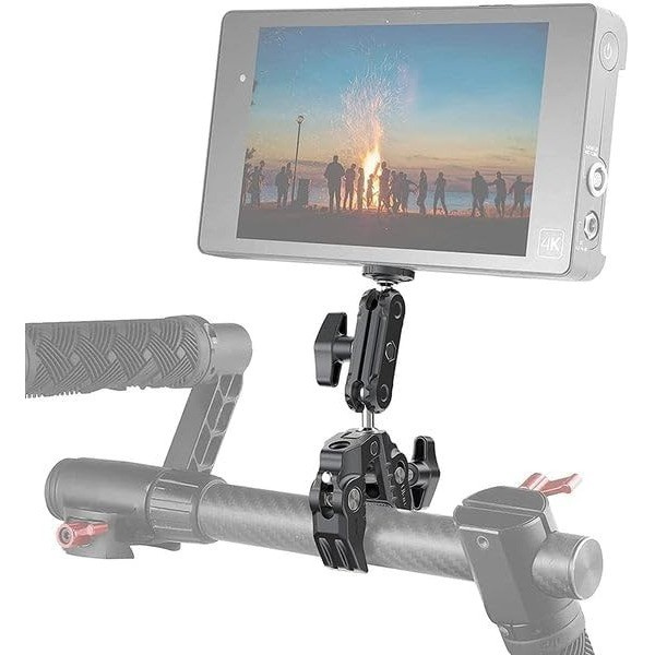 Ulanzi R094 Super Clamp s ramenem – Pro monitory a světla na gimbalu