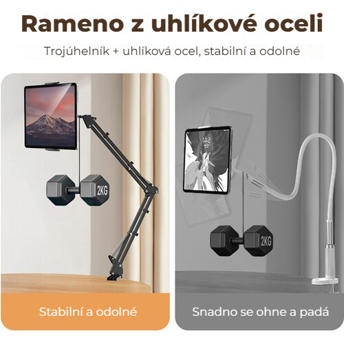 Ulanzi T2 stolní rameno – Pevné rameno na všechno, co drží