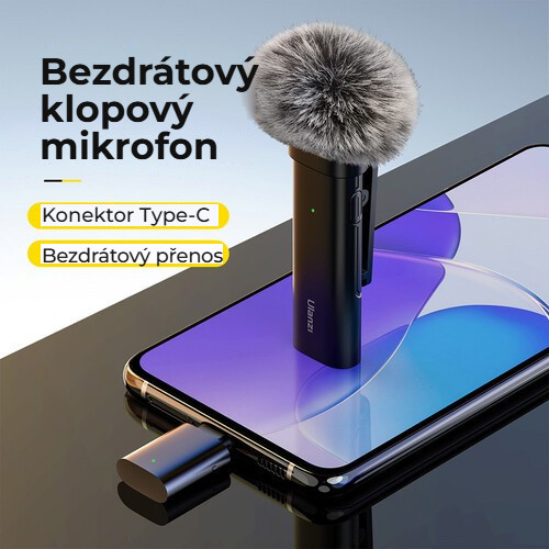 Ulanzi WM-10 Type-C V2 – Přepínatelná redukce šumu