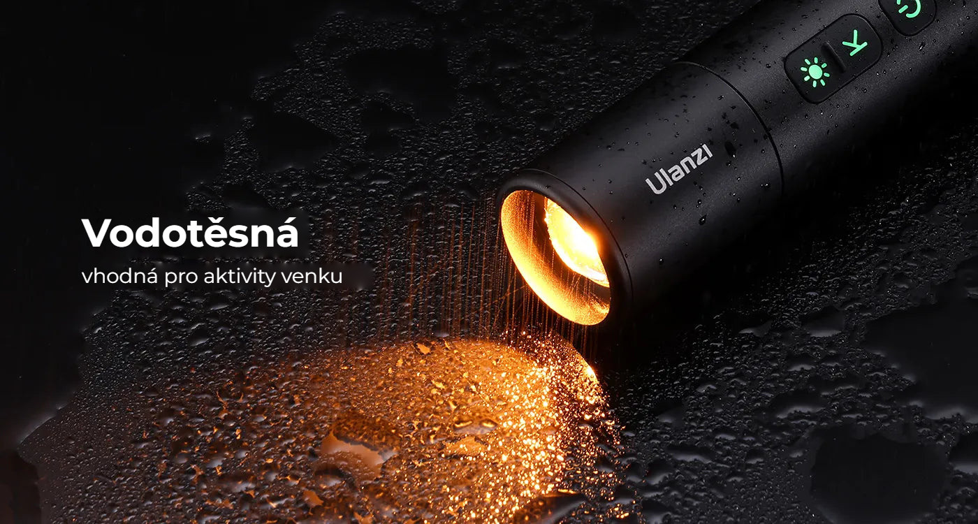 Ulanzi LM07 Videography Flashlight – Pro venkovní aktivity