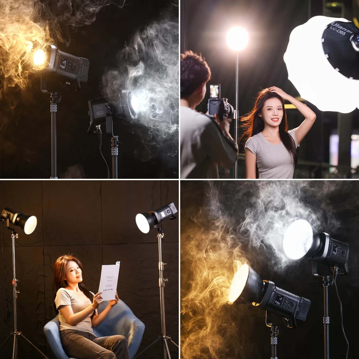 Ulanzi VL-200Bi 200W V-Mount Video Light – Pro svatby, skeče i produktové focení