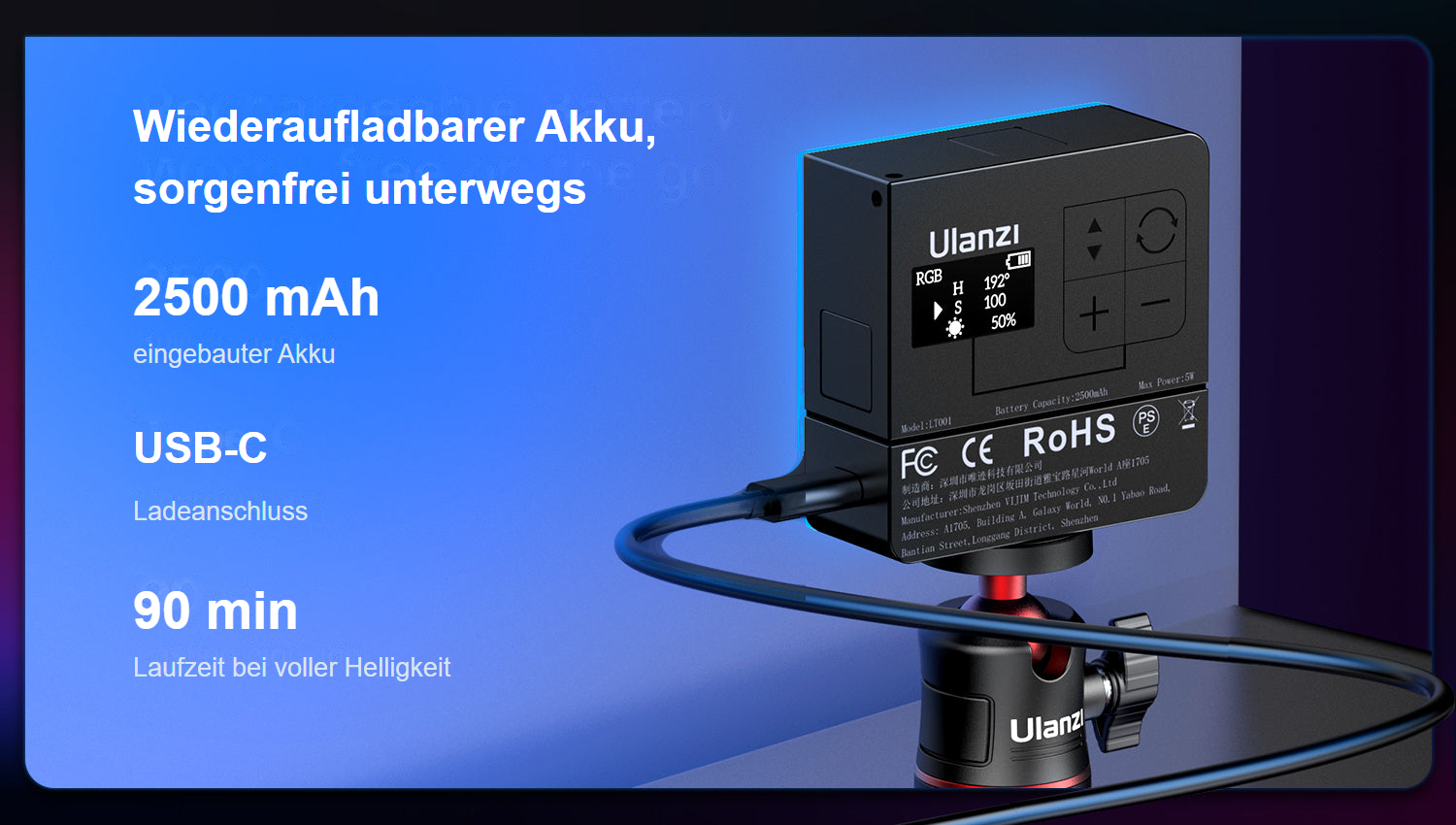 Ulanzi VL49 Pro RGB – 9