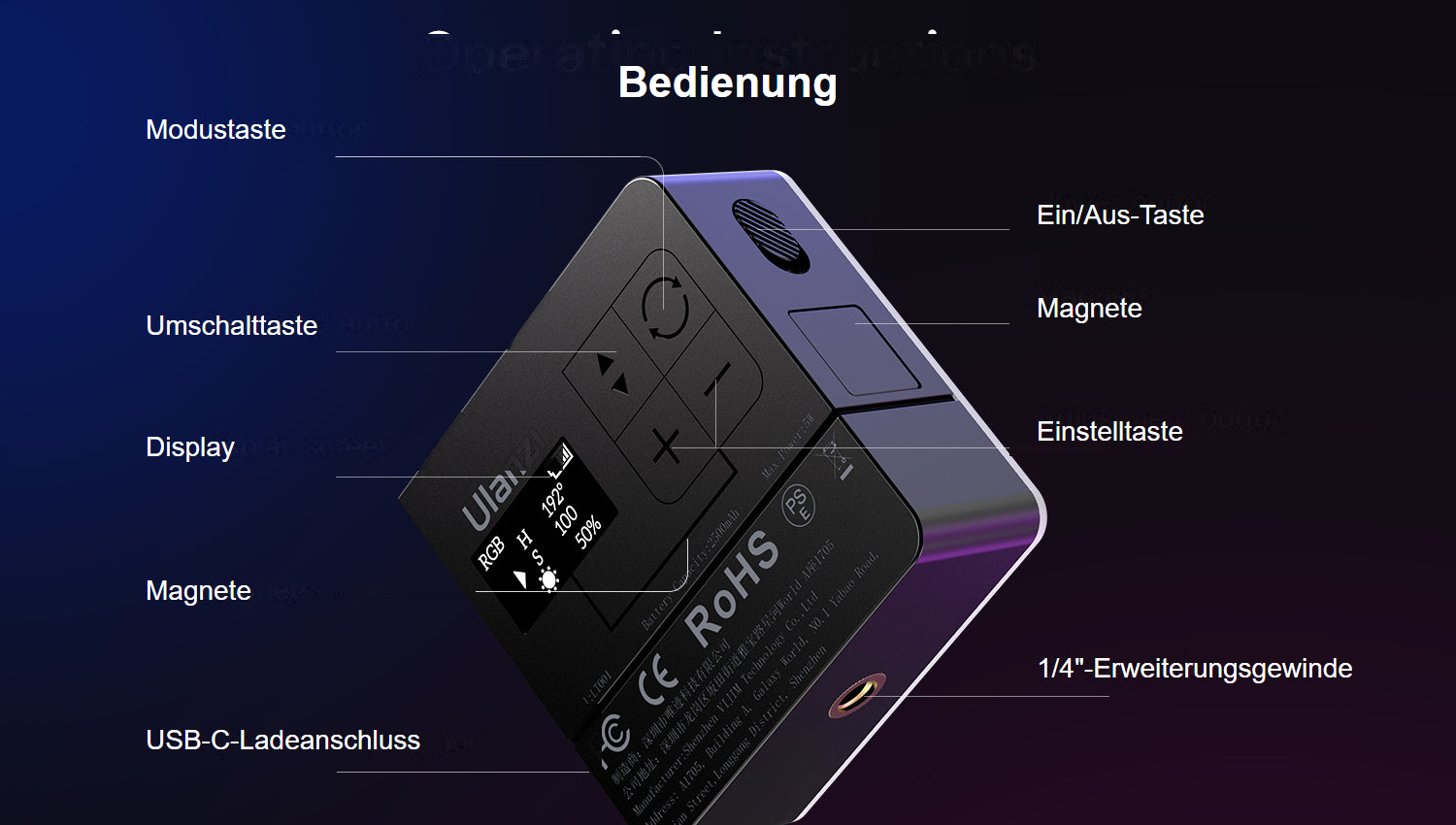 Ulanzi VL49 Pro RGB – 13