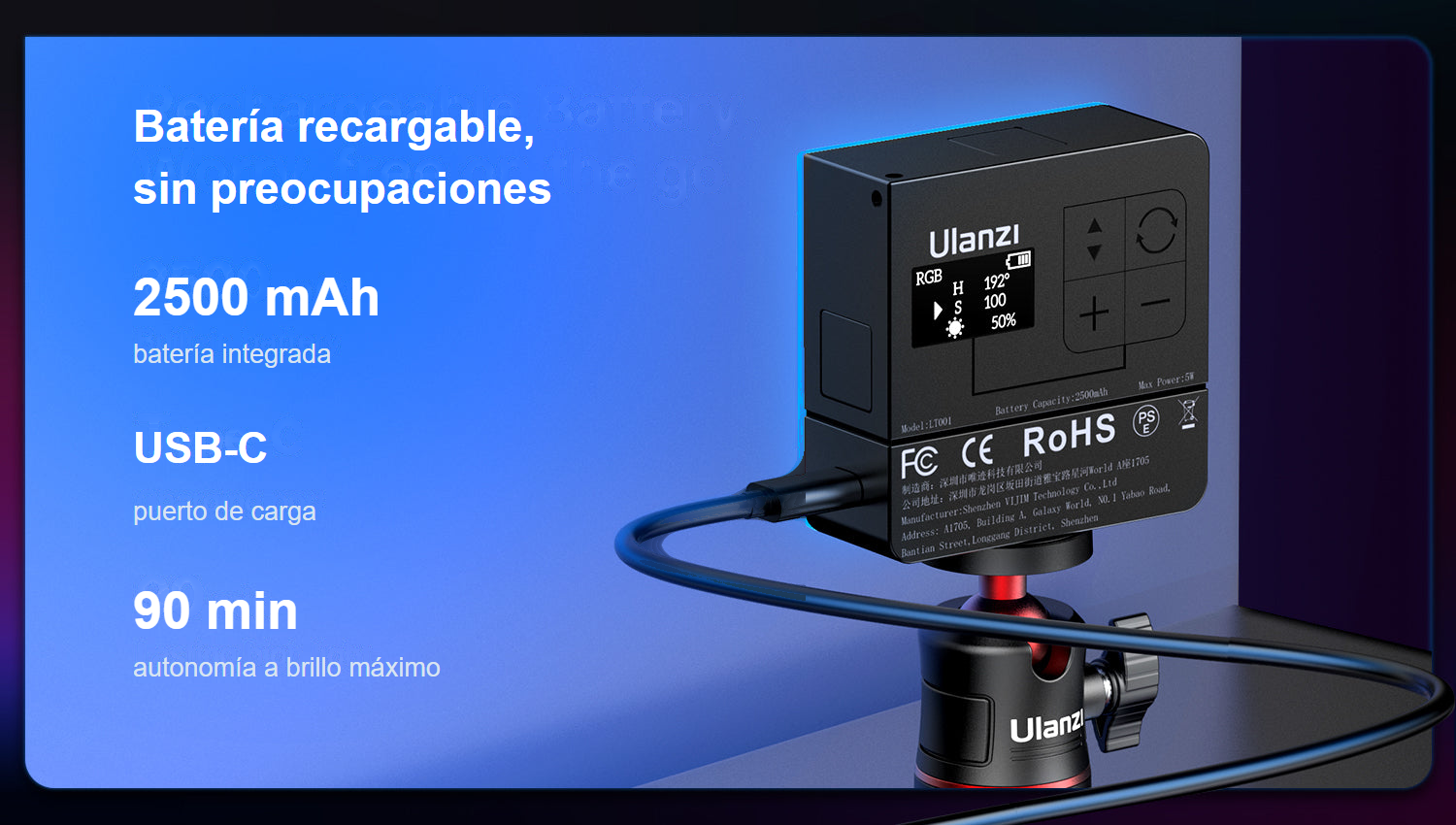 Ulanzi VL49 Pro RGB – 9